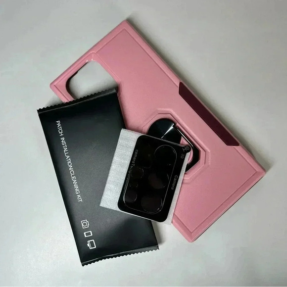 Galaxy S23 Ultra phone case pink and magenta - Picture 5 of 7